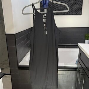 Chic Black Backless Dress